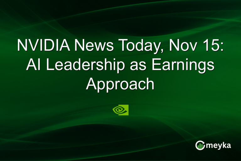 NVIDIA News Today, Nov 15: AI Leadership as Earnings Approach
