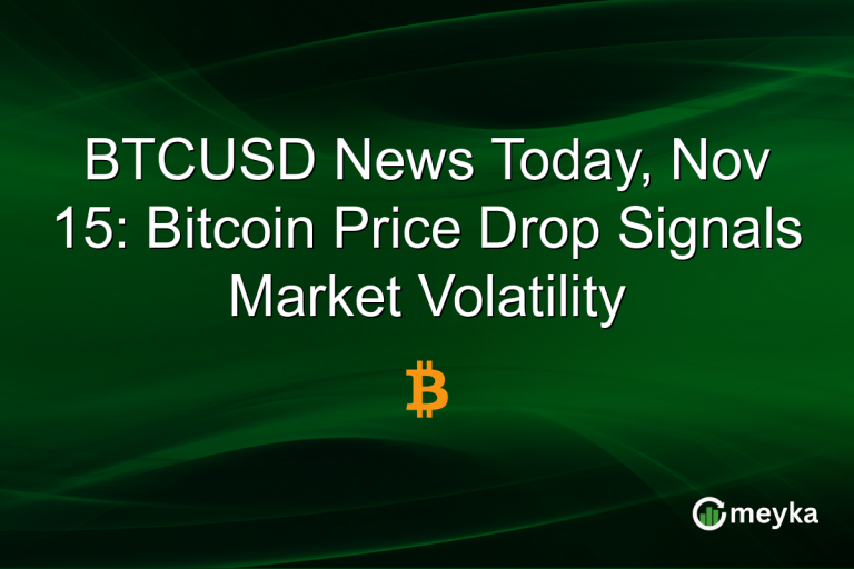 BTCUSD News Today, Nov 15: Bitcoin Price Drop Signals Market Volatility