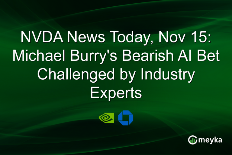 NVDA News Today, Nov 15: Michael Burry's Bearish AI Bet Challenged by Industry Experts