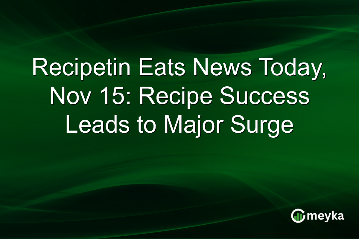 Recipetin Eats News Today, Nov 15: Recipe Success Leads to Major Surge