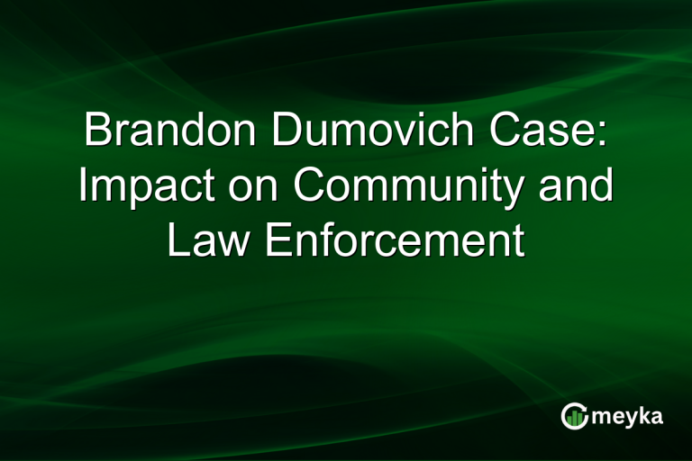 Brandon Dumovich Case: Impact on Community and Law Enforcement