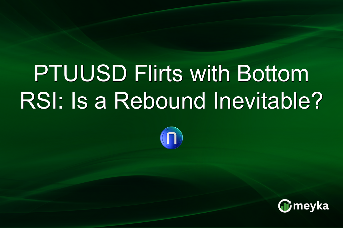 PTUUSD Flirts with Bottom RSI: Is a Rebound Inevitable?