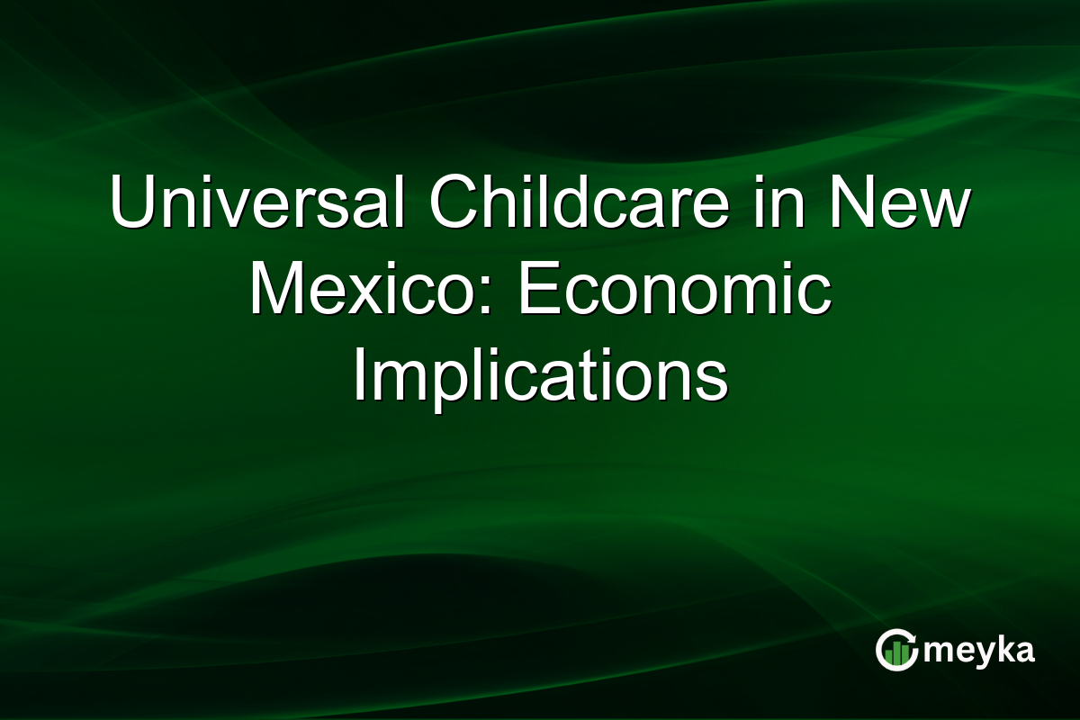 Universal Childcare in New Mexico: Economic Implications