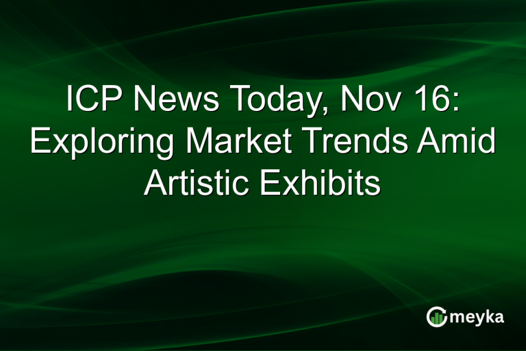 ICP News Today, Nov 16: Exploring Market Trends Amid Artistic Exhibits