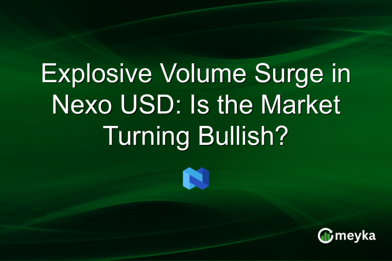 Explosive Volume Surge in Nexo USD: Is the Market Turning Bullish?