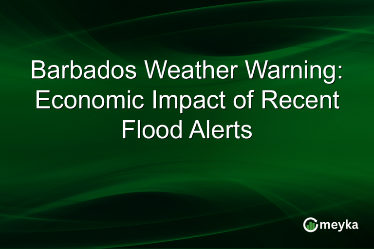 Barbados Weather Warning: Economic Impact of Recent Flood Alerts