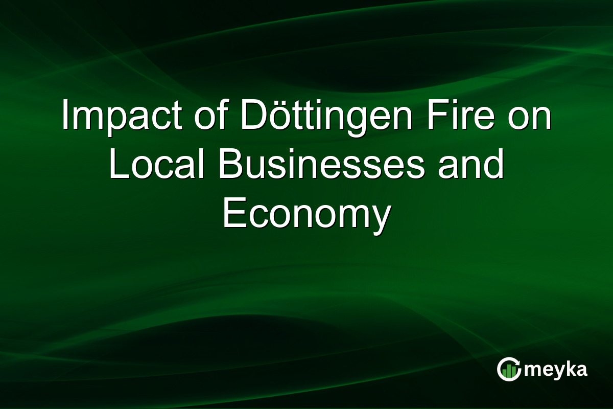 Impact of Döttingen Fire on Local Businesses and Economy