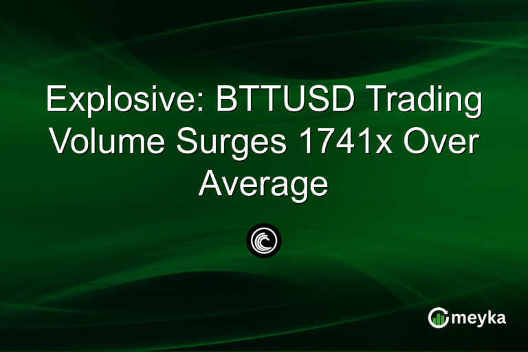Explosive: BTTUSD Trading Volume Surges 1741x Over Average