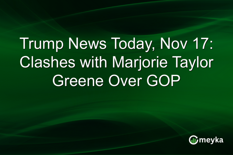 Trump News Today, Nov 17: Clashes with Marjorie Taylor Greene Over GOP