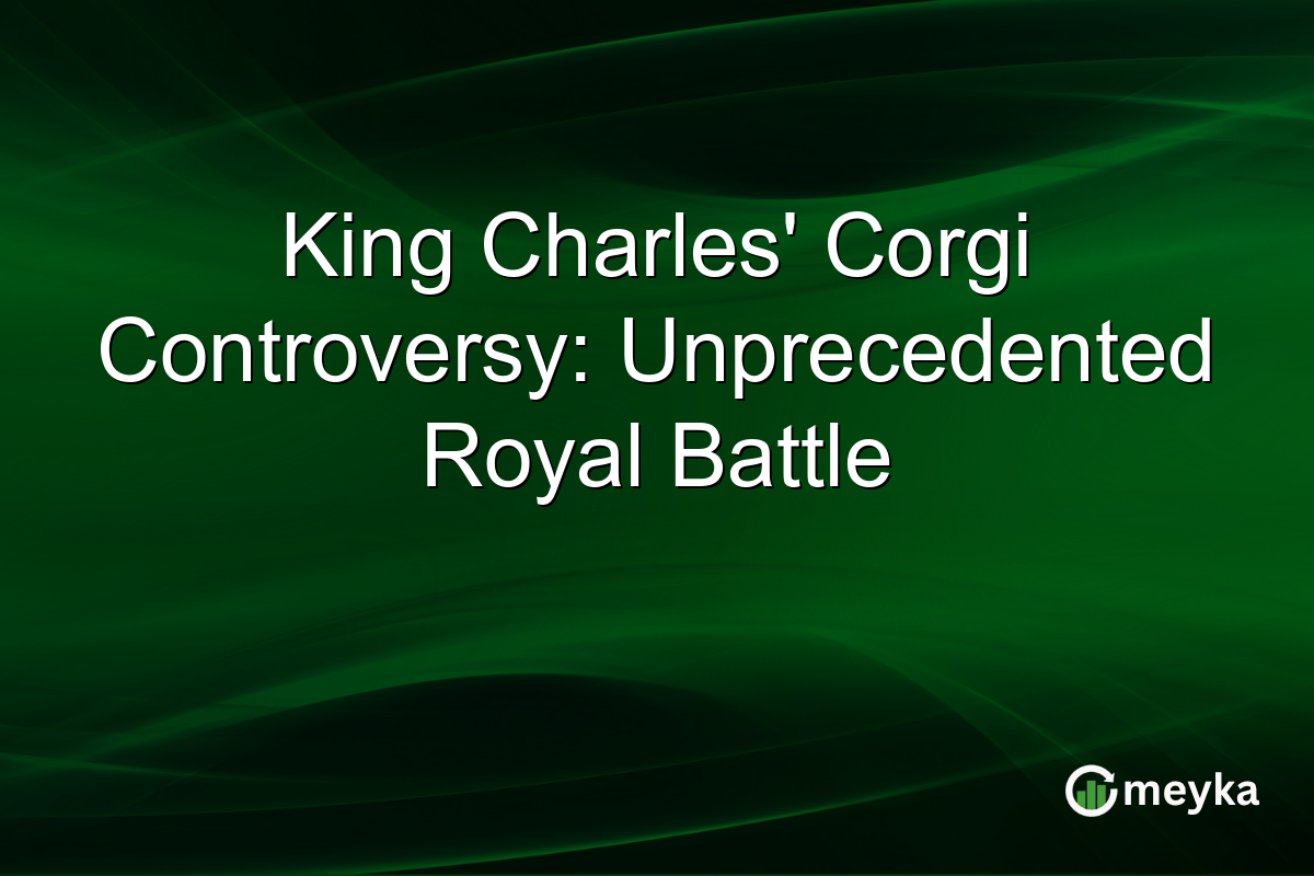 King Charles' Corgi Controversy: Unprecedented Royal Battle