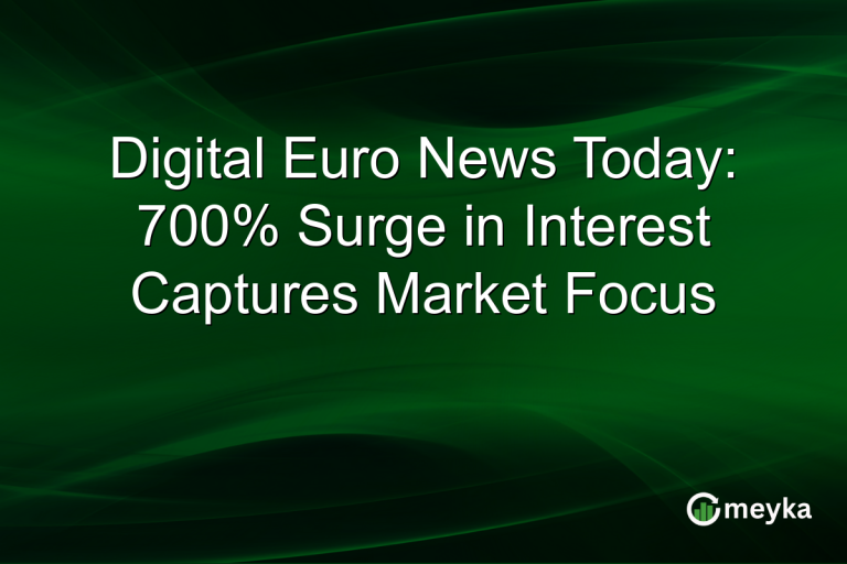 Digital Euro News Today: 700% Surge in Interest Captures Market Focus