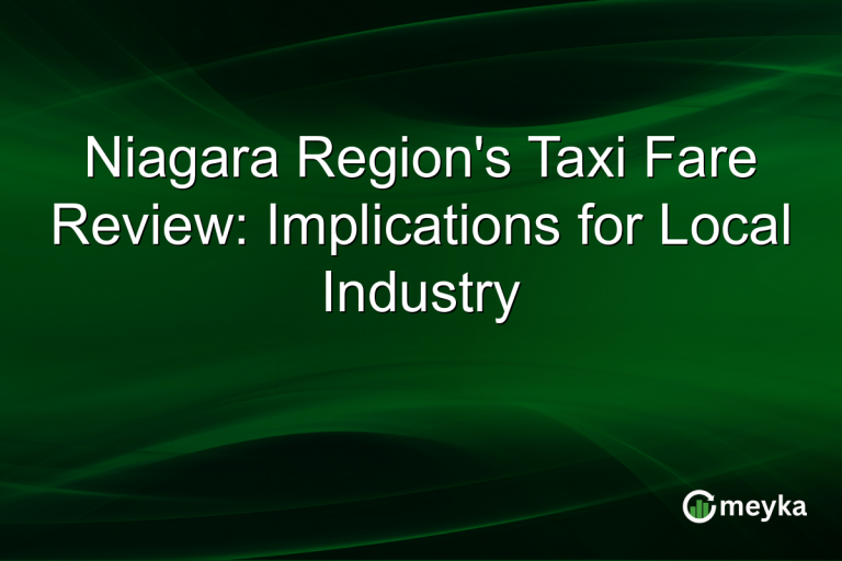 Niagara Region's Taxi Fare Review: Implications for Local Industry