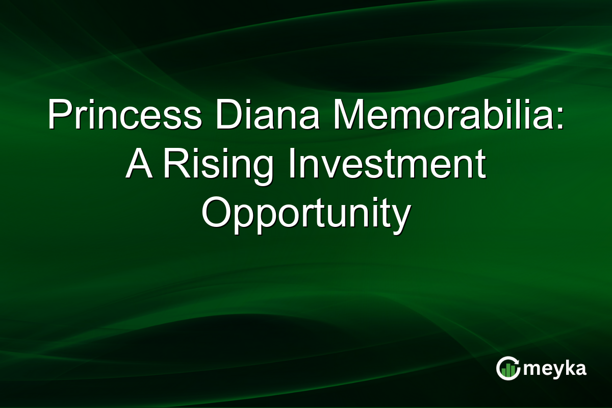 Princess Diana Memorabilia: A Rising Investment Opportunity