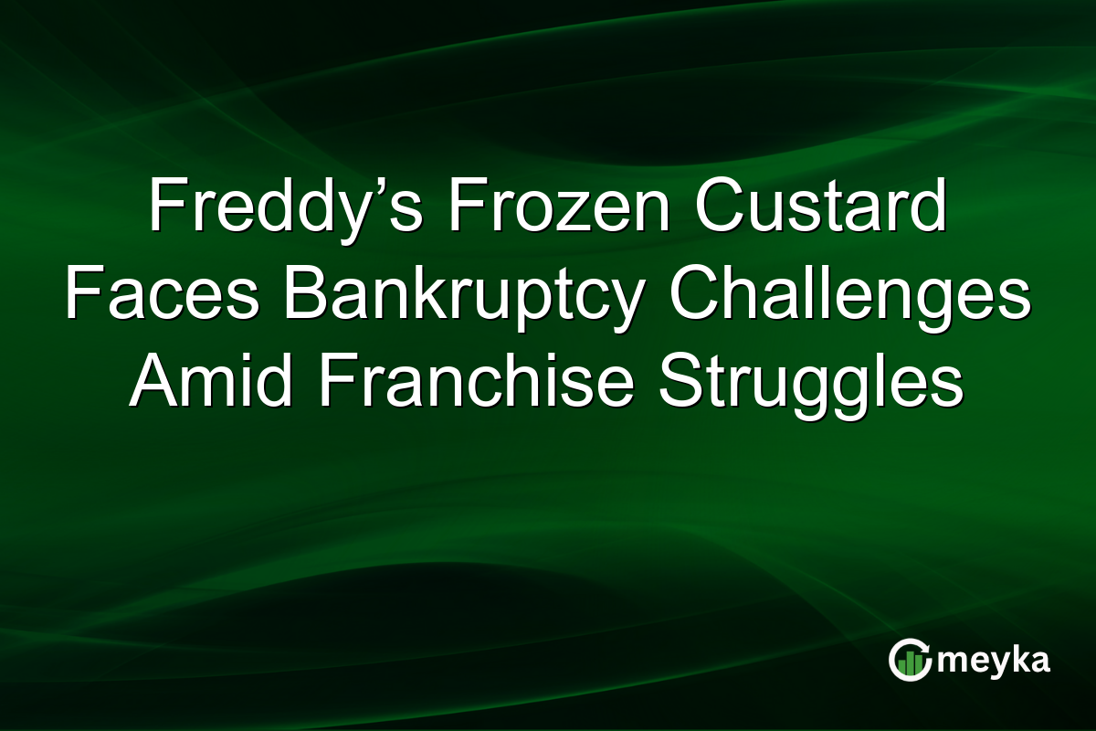 Freddy’s Frozen Custard Faces Bankruptcy Challenges Amid Franchise Struggles