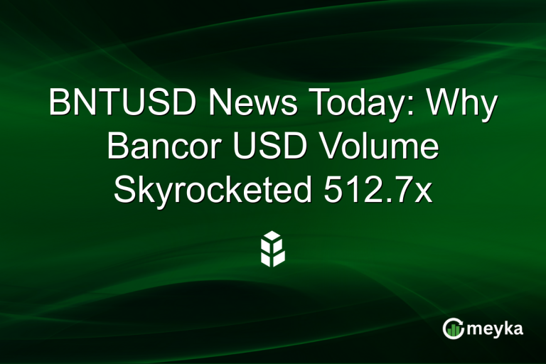 BNTUSD News Today: Why Bancor USD Volume Skyrocketed 512.7x
