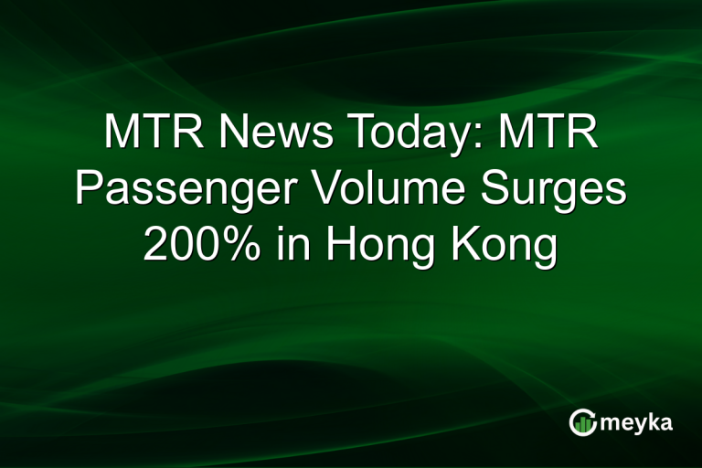 MTR News Today: MTR Passenger Volume Surges 200% in Hong Kong
