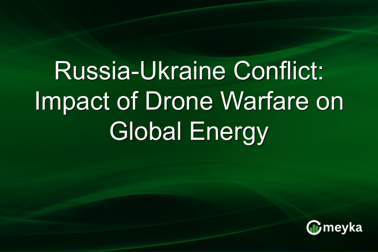 Russia-Ukraine Conflict: Impact of Drone Warfare on Global Energy
