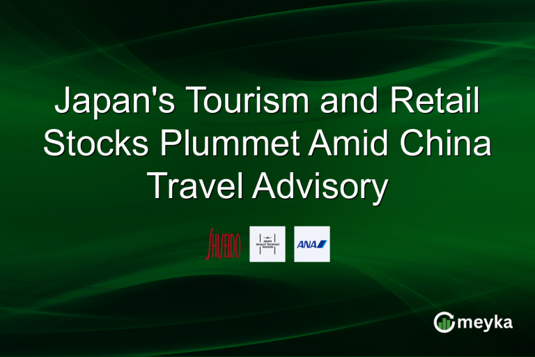 Japan's Tourism and Retail Stocks Plummet Amid China Travel Advisory