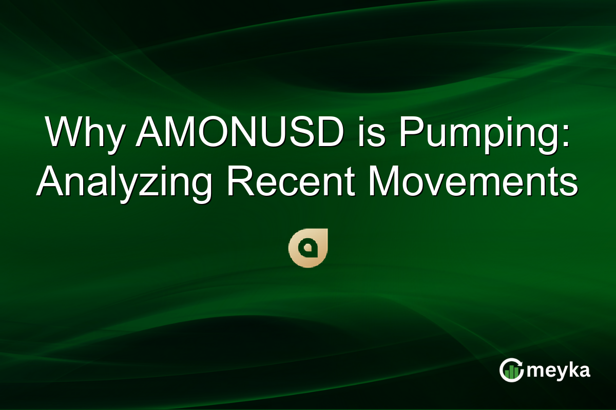 Why AMONUSD is Pumping: Analyzing Recent Movements