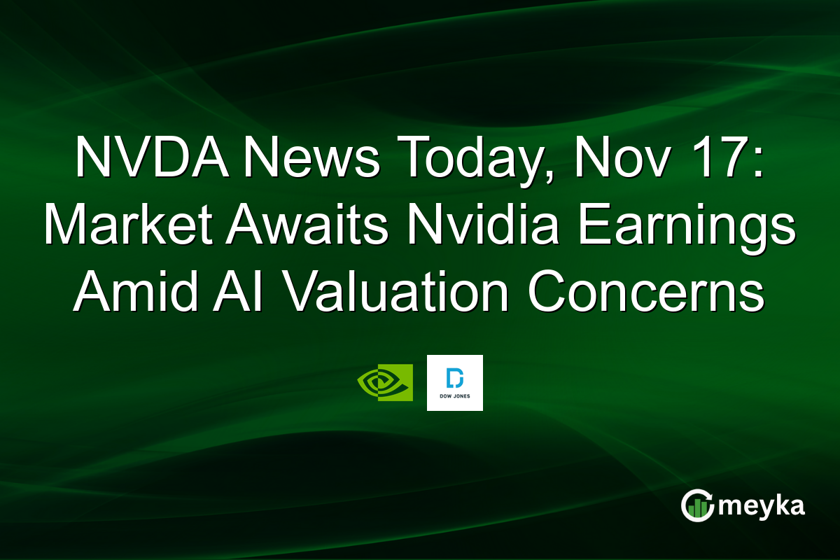 NVDA News Today, Nov 17: Market Awaits Nvidia Earnings Amid AI Valuation Concerns