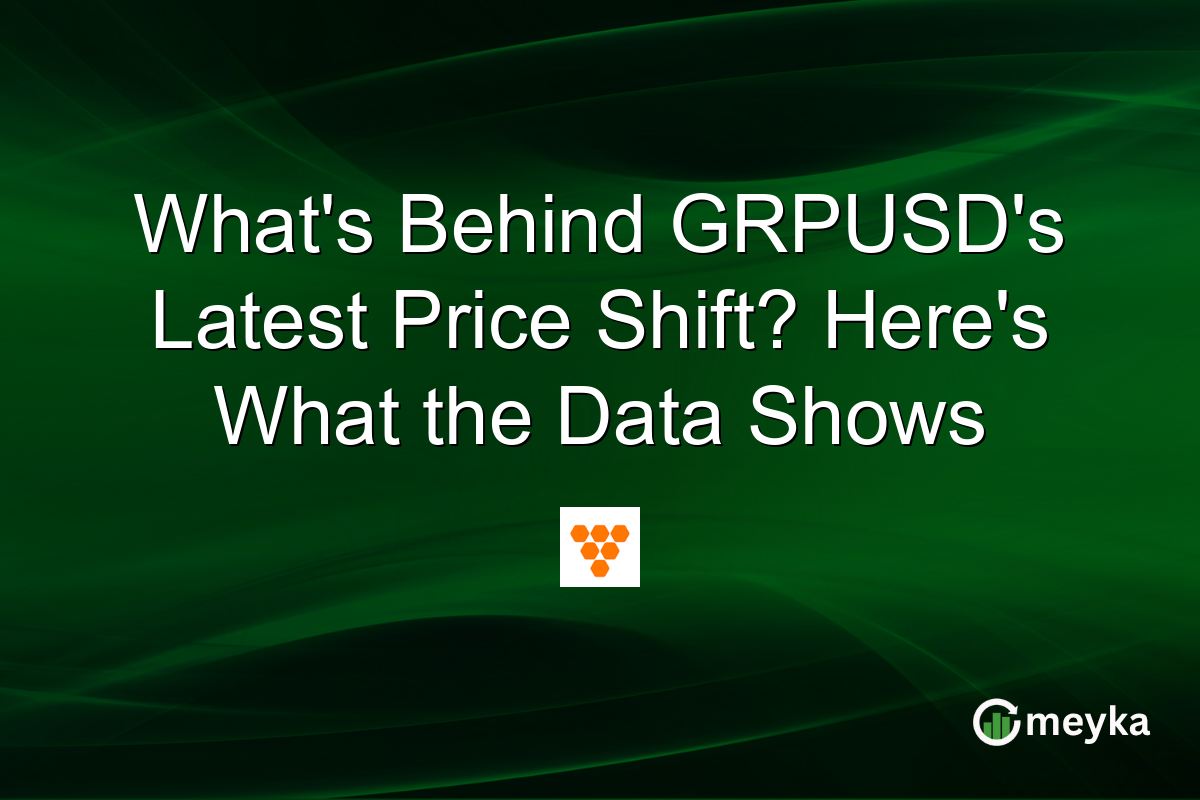 What's Behind GRPUSD's Latest Price Shift? Here's What the Data Shows