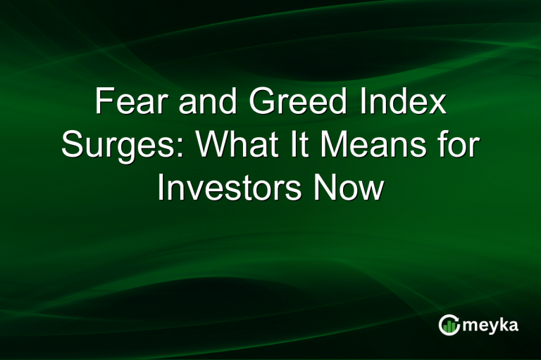 Fear and Greed Index Surges: What It Means for Investors Now