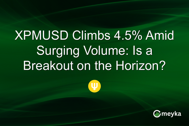 XPMUSD Climbs 4.5% Amid Surging Volume: Is a Breakout on the Horizon?