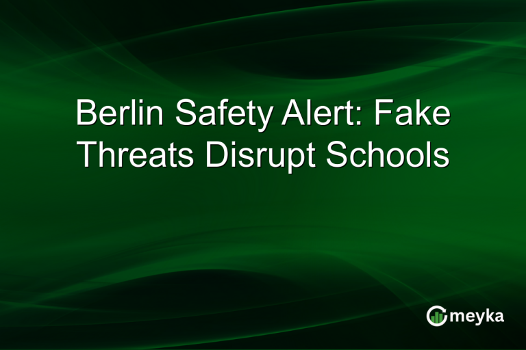 Berlin Safety Alert: Fake Threats Disrupt Schools