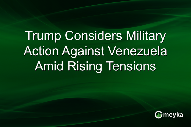 Trump Considers Military Action Against Venezuela Amid Rising Tensions