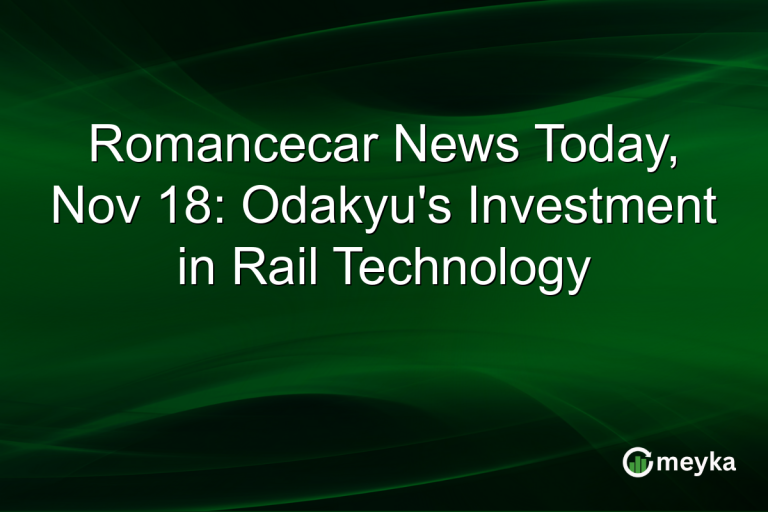 Romancecar News Today, Nov 18: Odakyu's Investment in Rail Technology