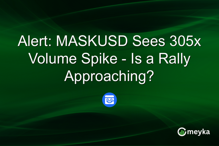 Alert: MASKUSD Sees 305x Volume Spike - Is a Rally Approaching?