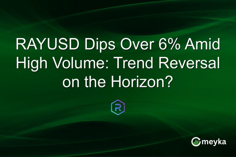 RAYUSD Dips Over 6% Amid High Volume: Trend Reversal on the Horizon?