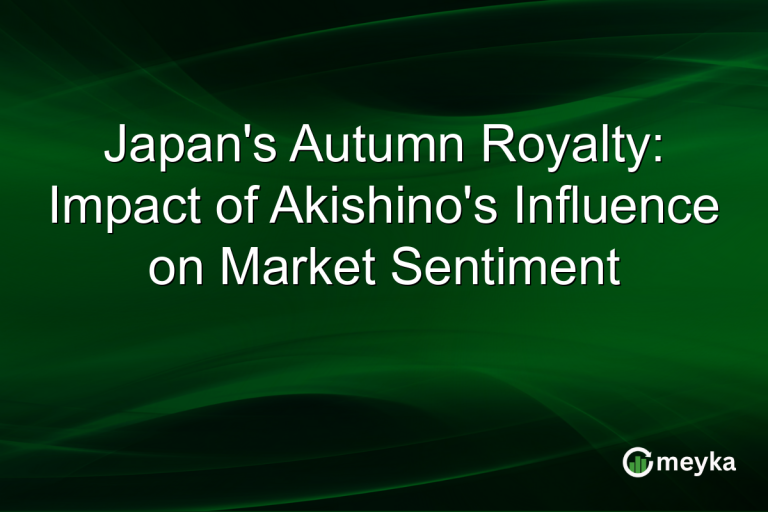 Japan's Autumn Royalty: Impact of Akishino's Influence on Market Sentiment