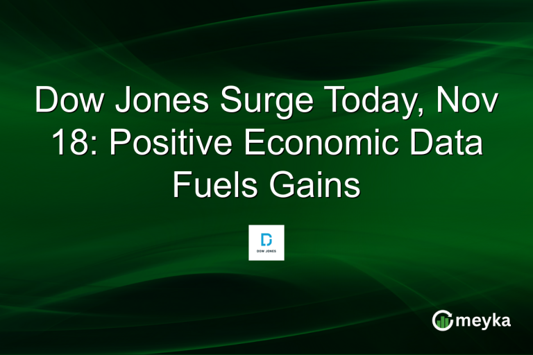 Dow Jones Surge Today, Nov 18: Positive Economic Data Fuels Gains