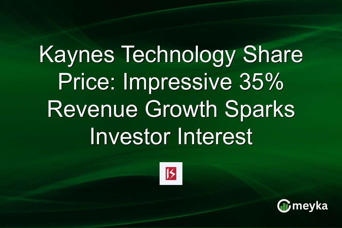 Kaynes Technology Share Price: Impressive 35% Revenue Growth Sparks Investor Interest