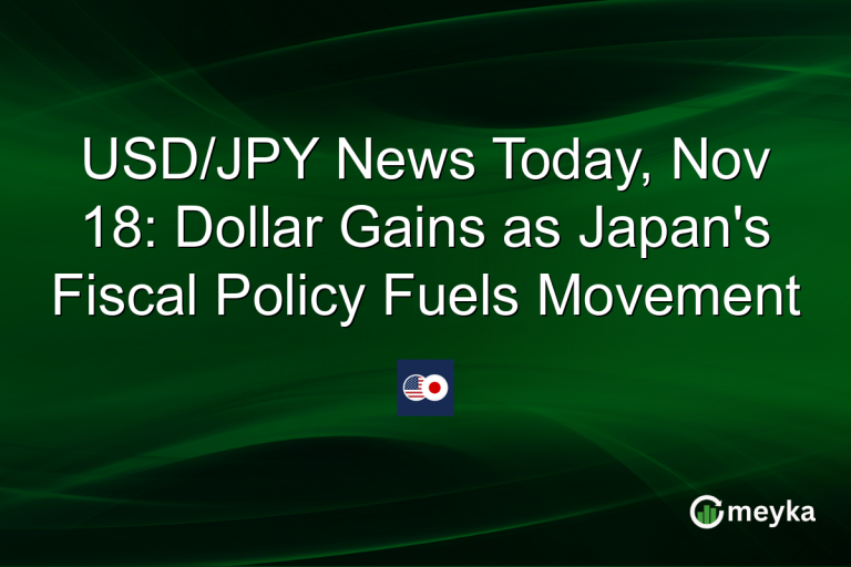 USD/JPY News Today, Nov 18: Dollar Gains as Japan's Fiscal Policy Fuels Movement