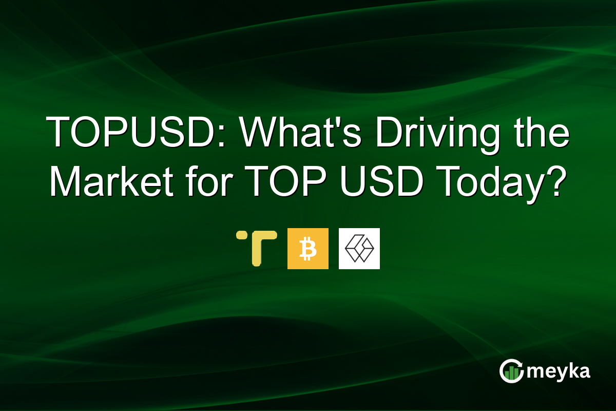TOPUSD: What's Driving the Market for TOP USD Today?