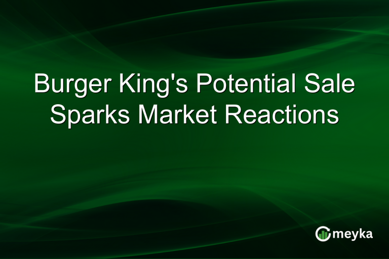 Burger King's Potential Sale Sparks Market Reactions