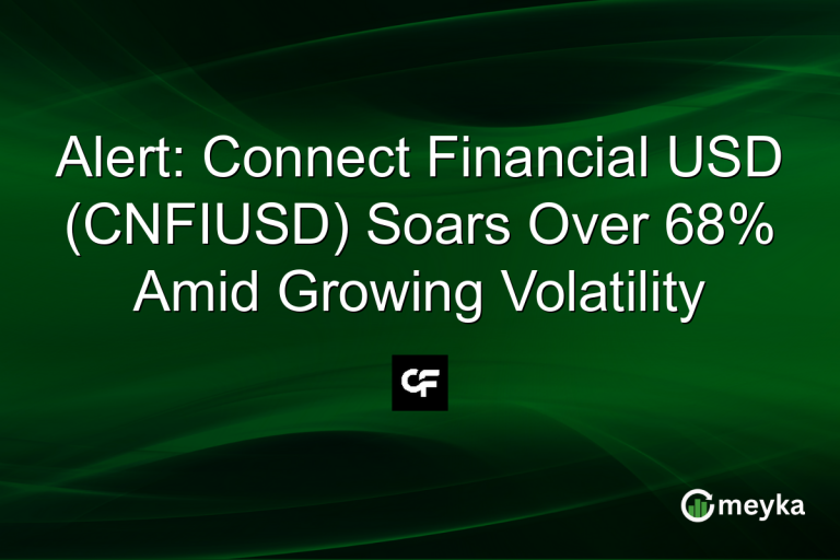 Alert: Connect Financial USD (CNFIUSD) Soars Over 68% Amid Growing Volatility