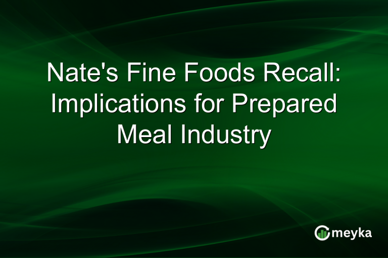 Nate's Fine Foods Recall: Implications for Prepared Meal Industry