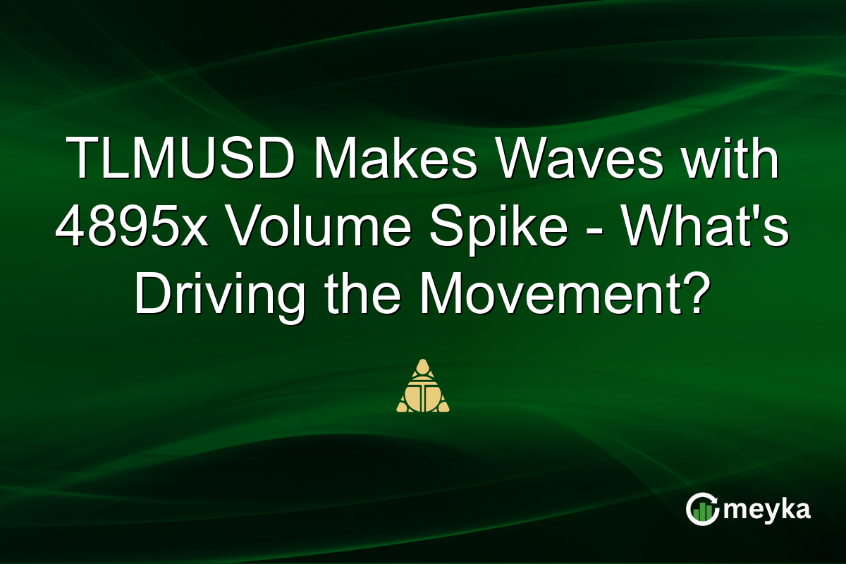 TLMUSD Makes Waves with 4895x Volume Spike - What's Driving the Movement?