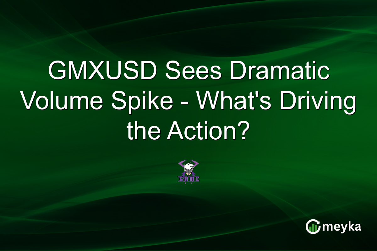 GMXUSD Sees Dramatic Volume Spike - What's Driving the Action?
