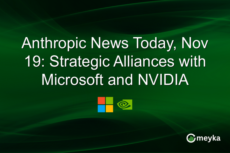 Anthropic News Today, Nov 19: Strategic Alliances with Microsoft and NVIDIA