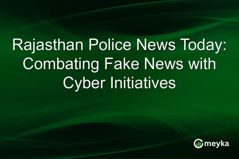 Rajasthan Police News Today: Combating Fake News with Cyber Initiatives