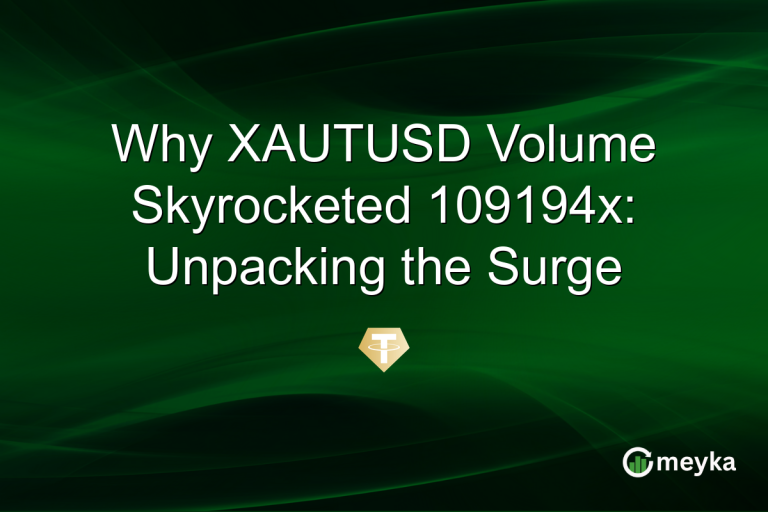 Why XAUTUSD Volume Skyrocketed 109194x: Unpacking the Surge