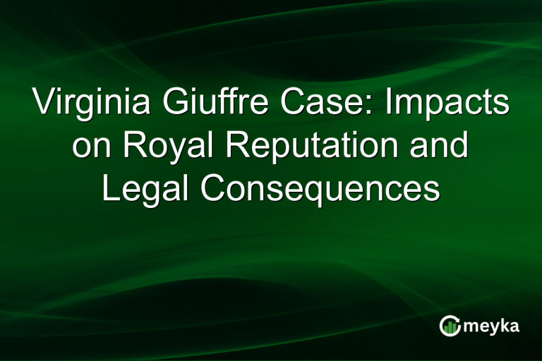Virginia Giuffre Case: Impacts on Royal Reputation and Legal Consequences