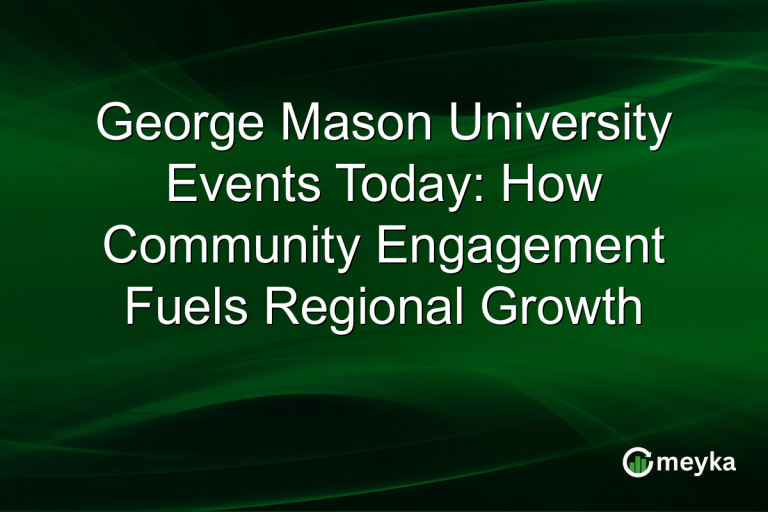 George Mason University Events Today: How Community Engagement Fuels Regional Growth