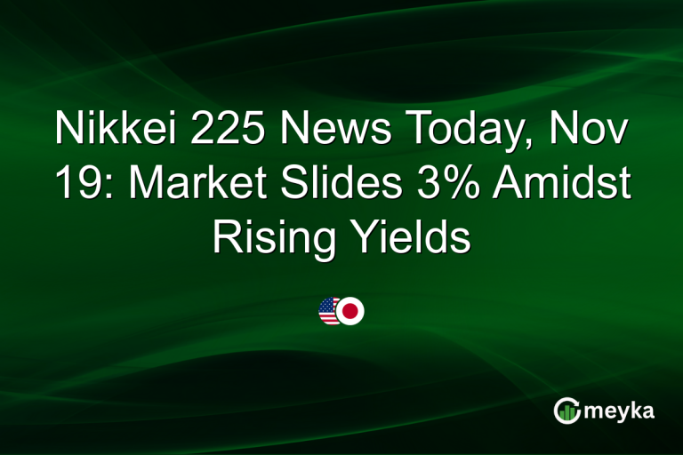 Nikkei 225 News Today, Nov 19: Market Slides 3% Amidst Rising Yields