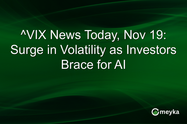 ^VIX News Today, Nov 19: Surge in Volatility as Investors Brace for AI