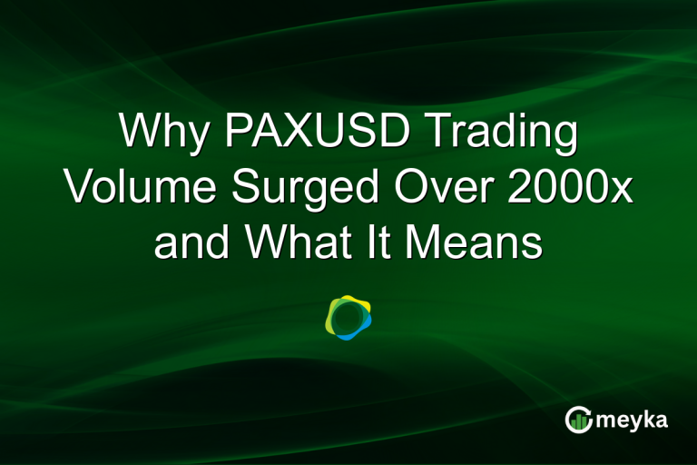 Why PAXUSD Trading Volume Surged Over 2000x and What It Means